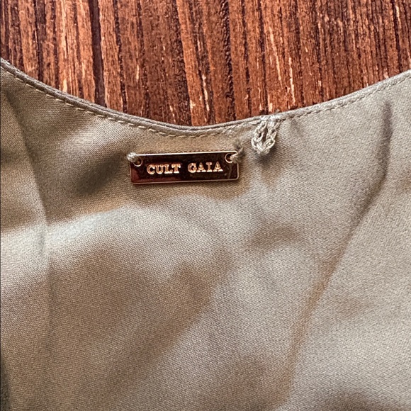 Cult Gaia Delilah Silk-Satin Slip Dress Medium EUC - Picture 4 of 9